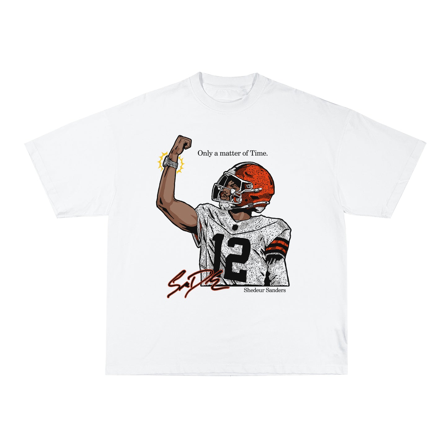 Sanders Time Tee - White