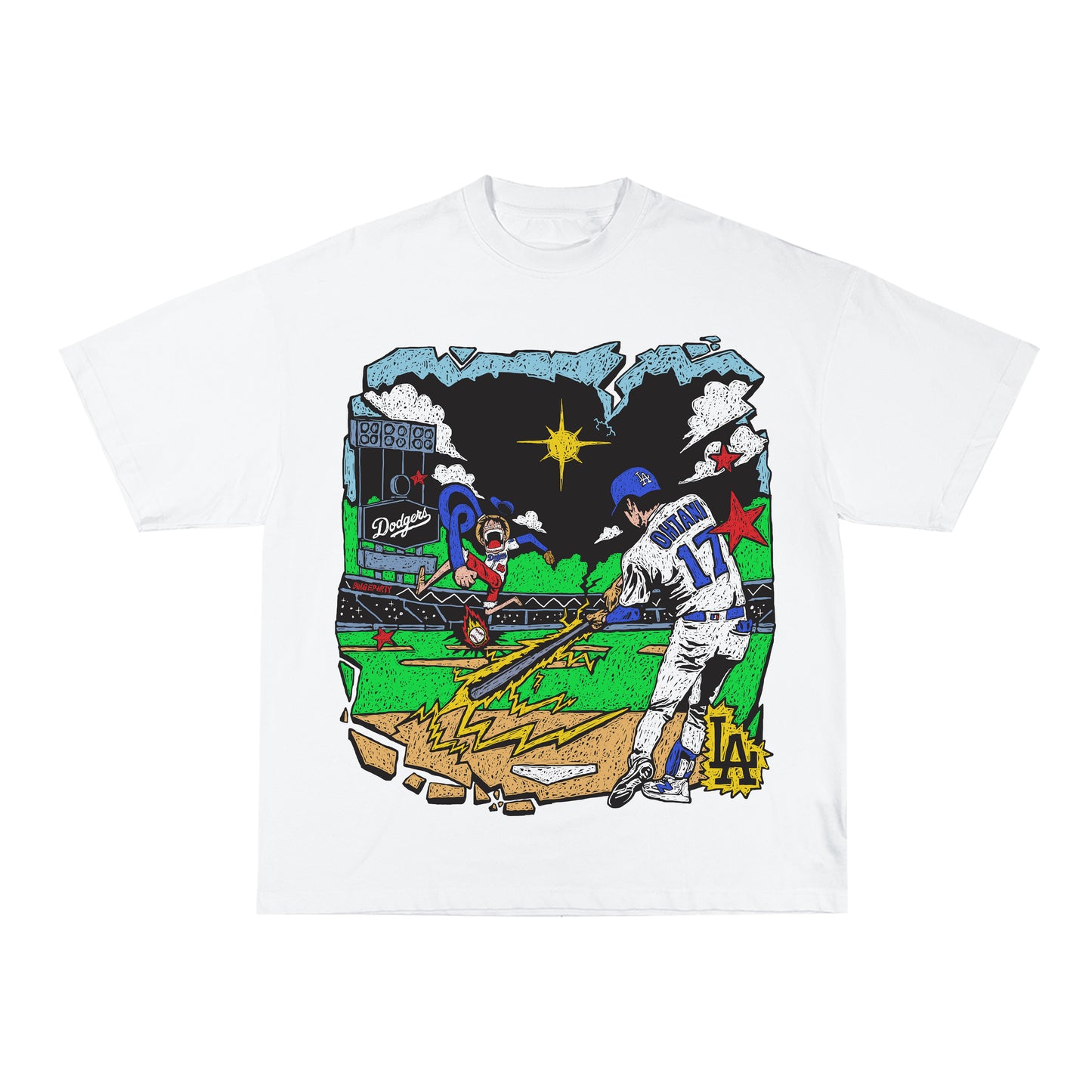 Play Ball Tee - White