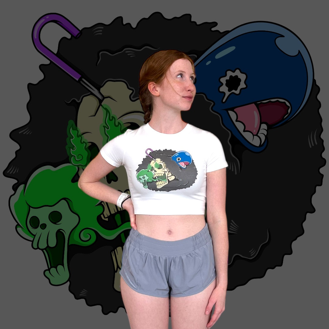 Ladies SK Fitted Crop Tee