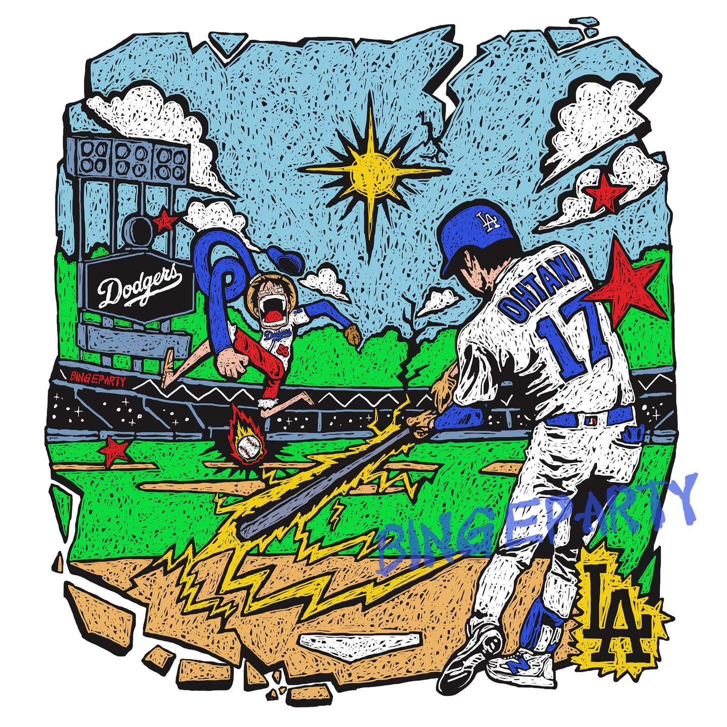 Play Ball Tee - White