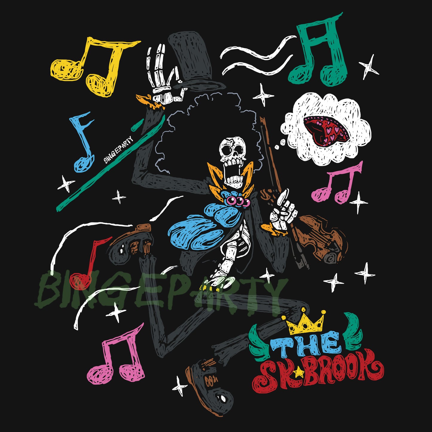 SK Panties Tee - Black
