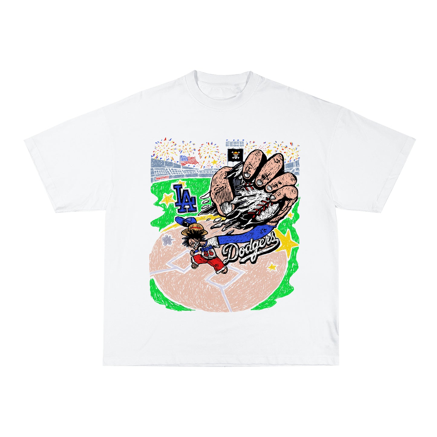 Big Stage Tee - White 1