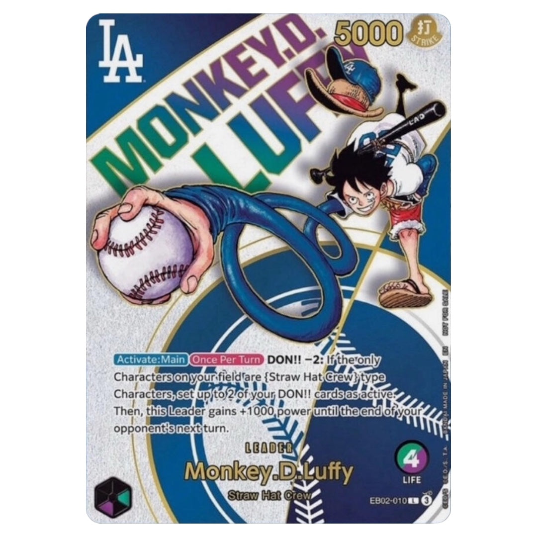 Monkey.D.Luffy (010) (Dodgers x ONE PIECE) - One Piece Promotion Cards (OP-PR)