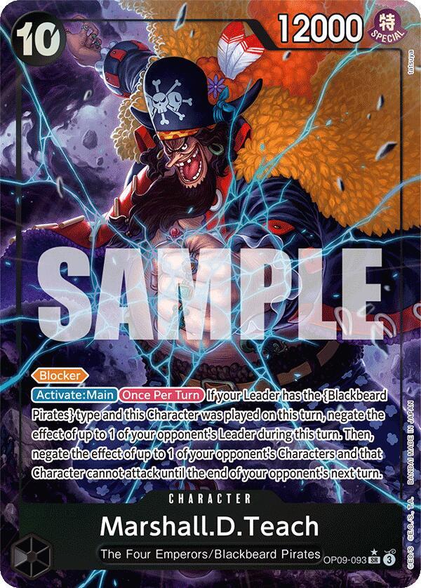 Teach (093) (Alternate Art) - Emperors in the New World (OP09