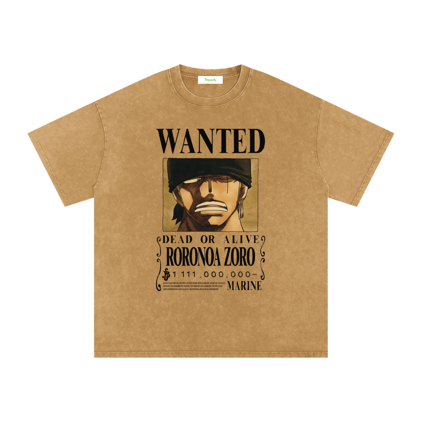 Pirate Hunter Wanted - Acid Tee