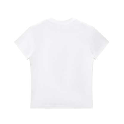 Ladies I Love Shiny Card - Essential Bodycon Crewneck T-Shirt