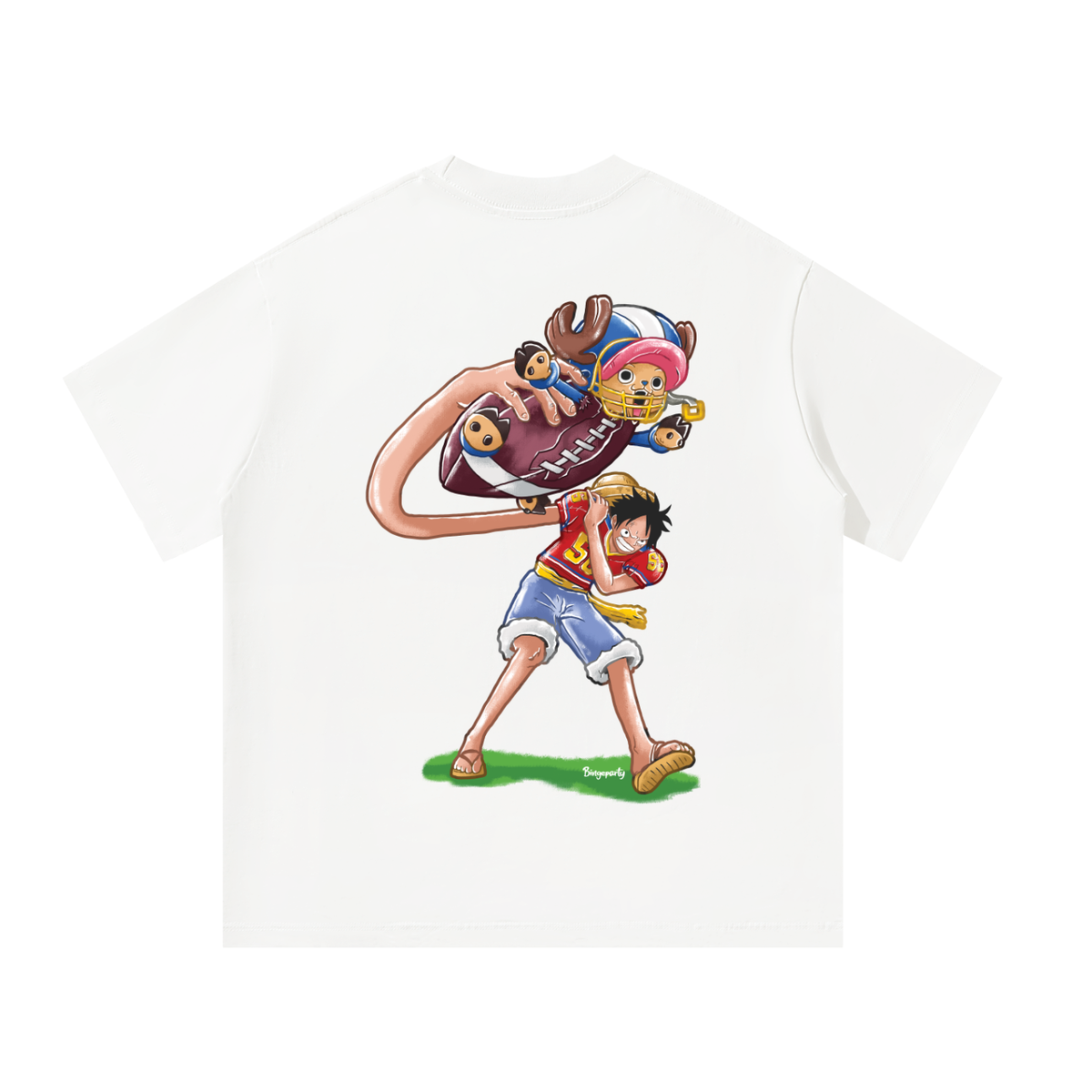 Tony Tony Football - Unisex Oversized T-Shirt
