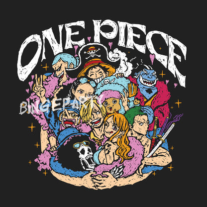 Straw Hat Crew - Acid Tee