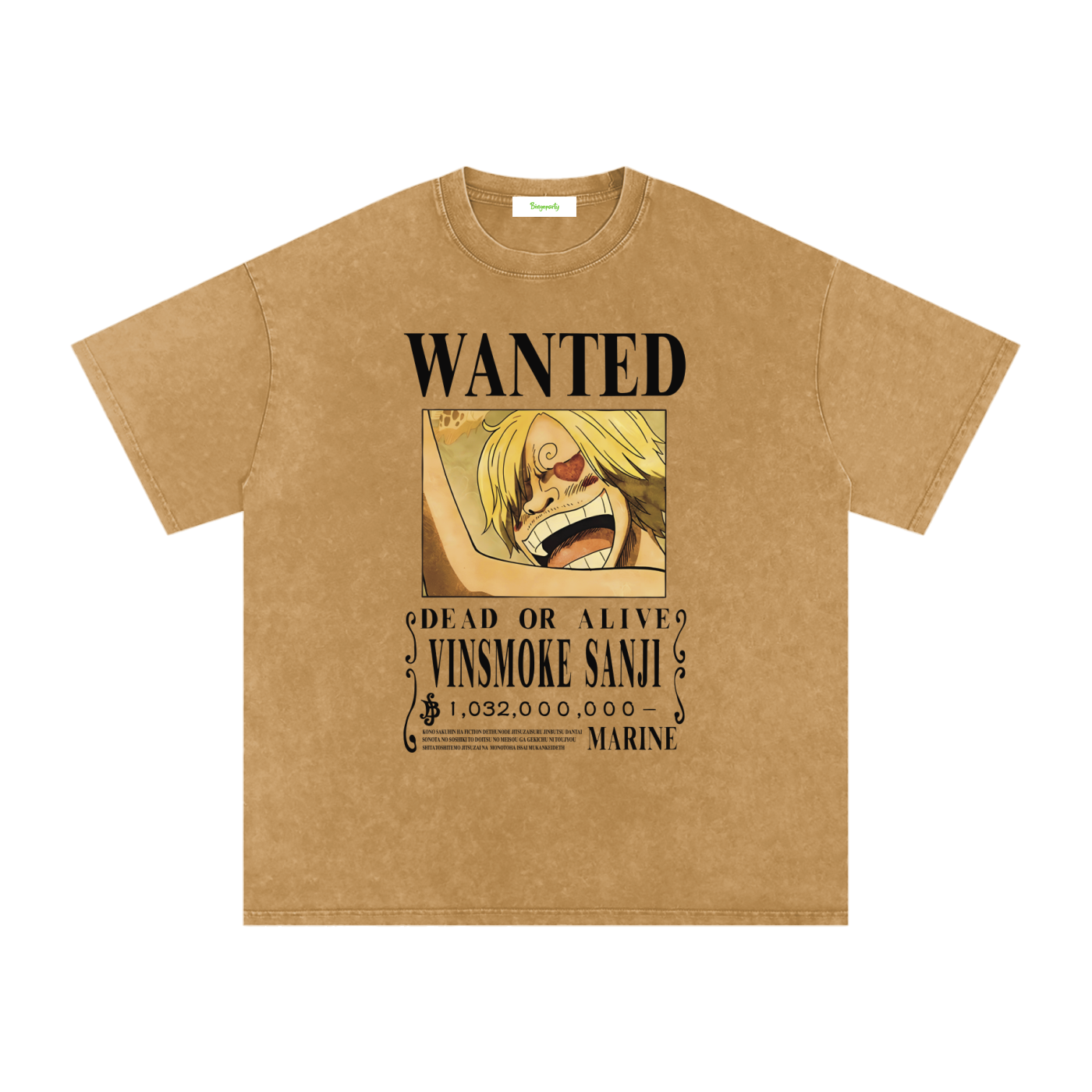 Black Leg Wanted - Acid Tee