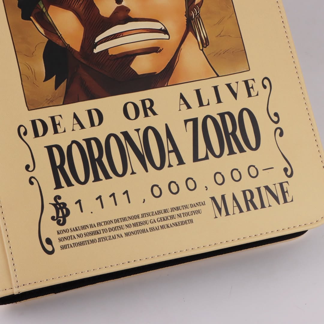 Pirate Hunter Wanted Binder - 4PKT TOPLOADER