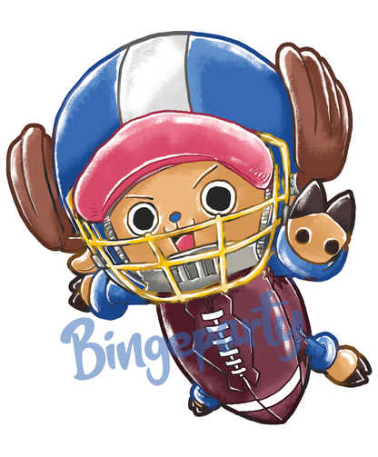 Tony Tony Football - Unisex Oversized T-Shirt