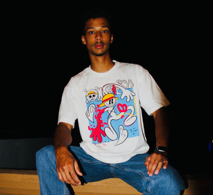 Straw Boi PT 2 - White Tee