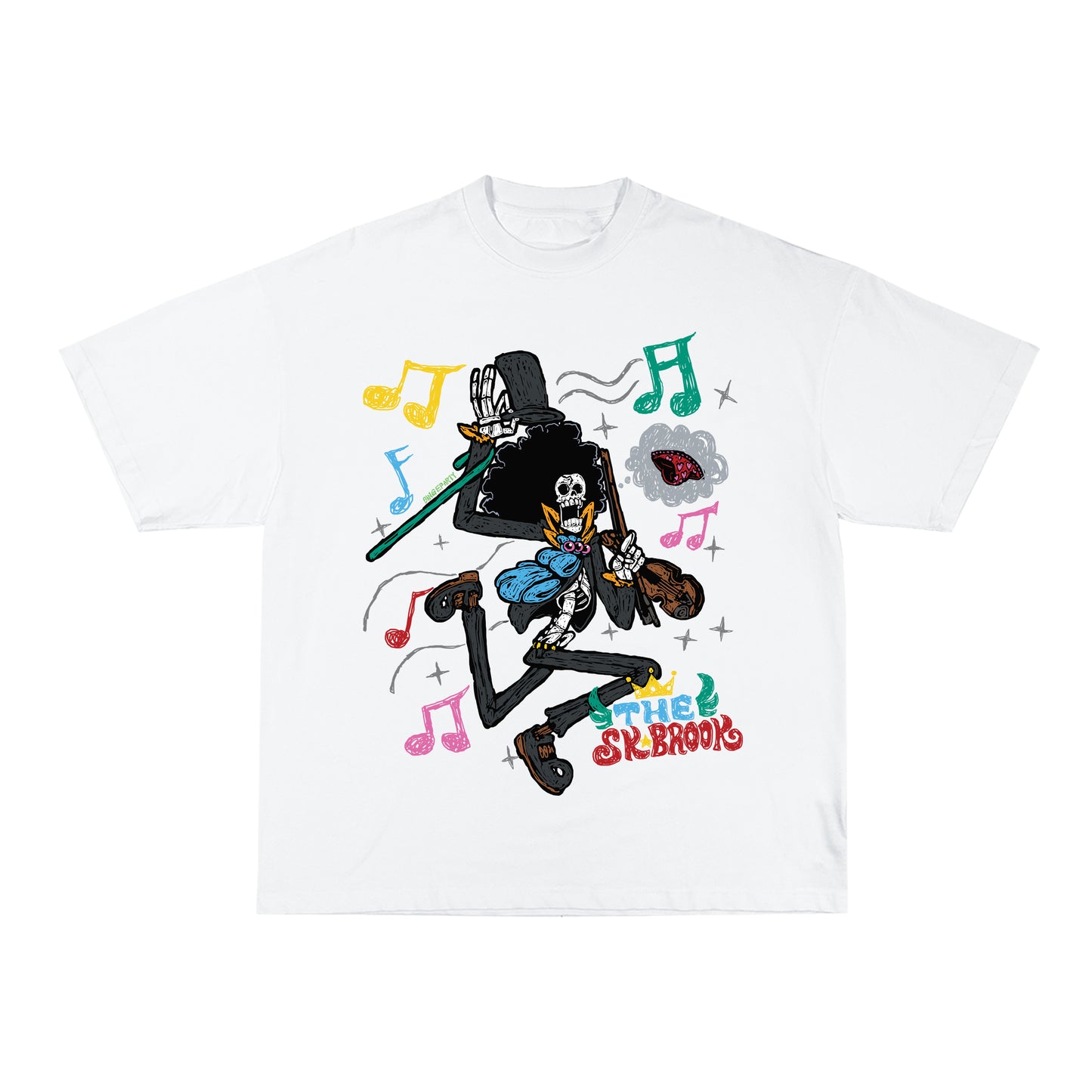 Sk Panties Tee - White