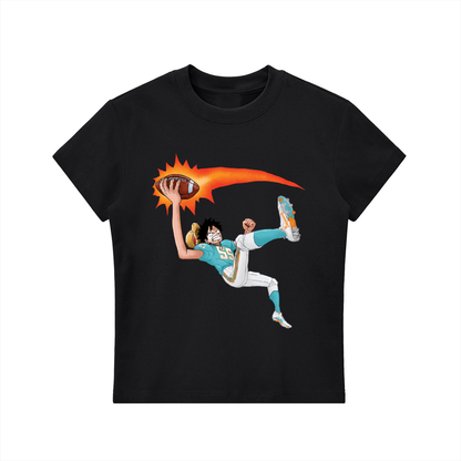 Ladies Phins - Crewneck T-Shirt