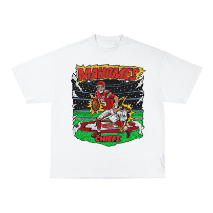 Mahomes Goat Tee - White