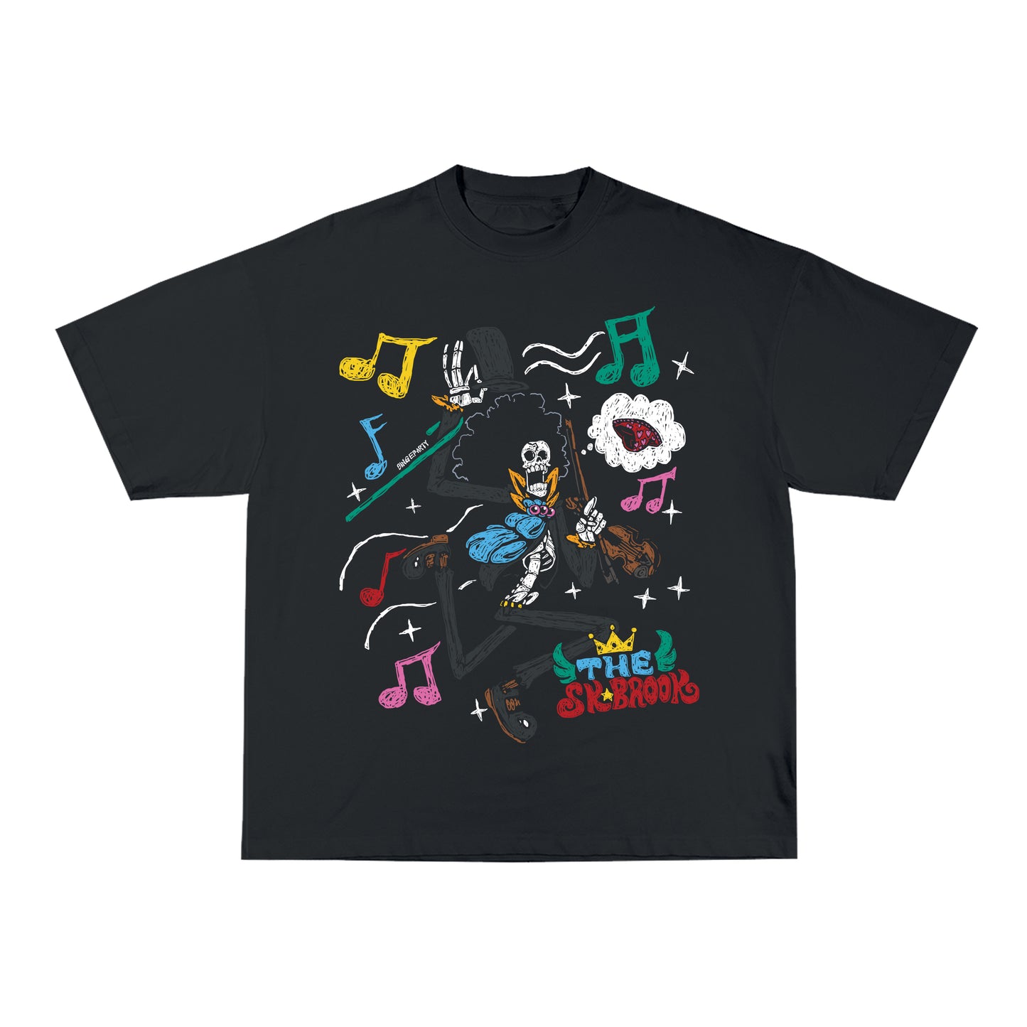 Sk Panties Tee - Black