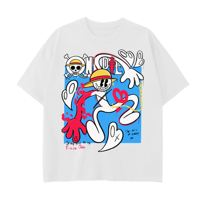 Straw Boi PT 2 - White Tee