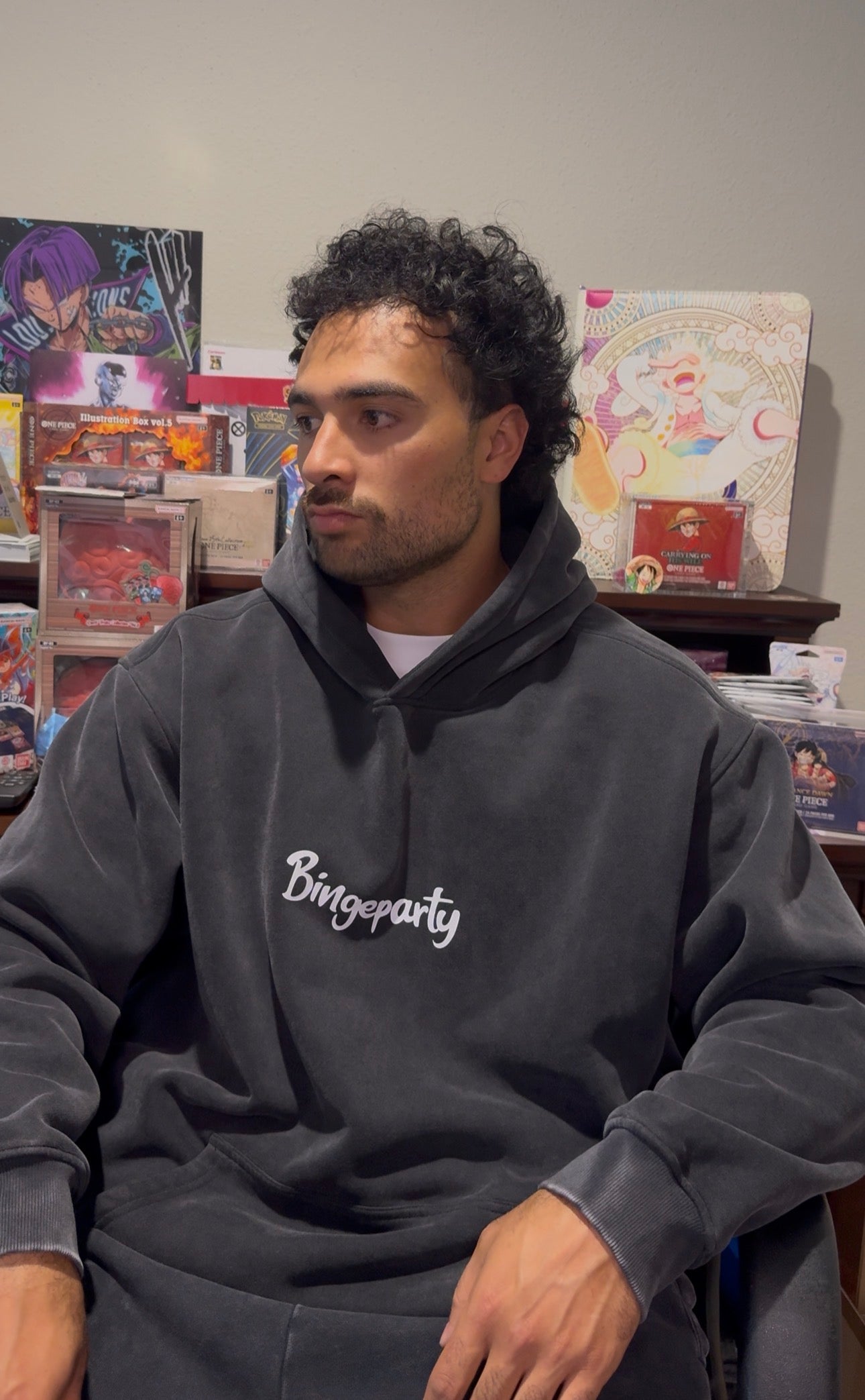 Oversized Acid Hoodie - Men