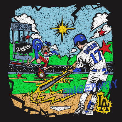 LA Dodgers Play Ball - Acid Tee