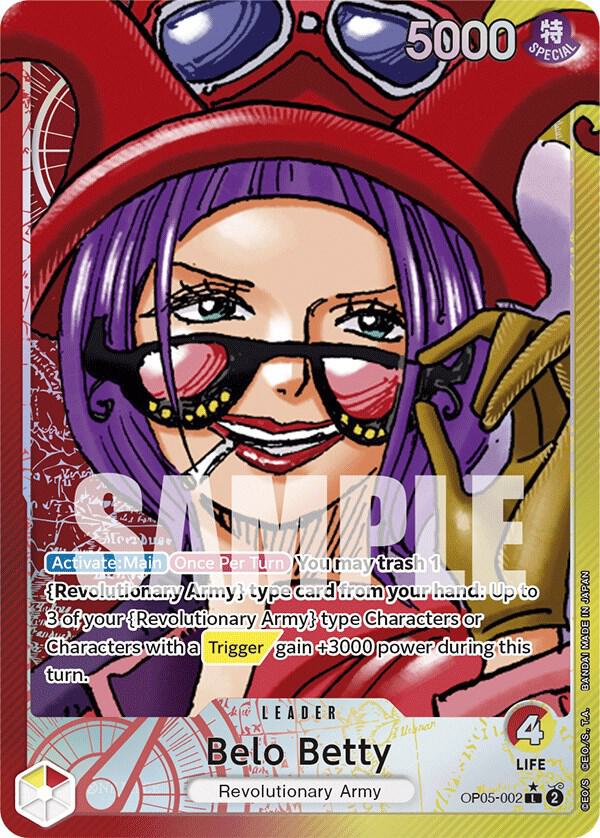 Belo Betty (002) (Alternate Art) - Awakening of the New Era (OP05)