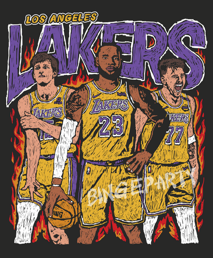 Lakers Trio - Acid Tee