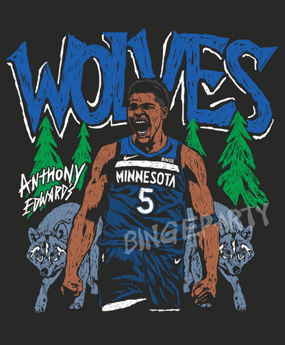 Ant Wolves - Acid Tee