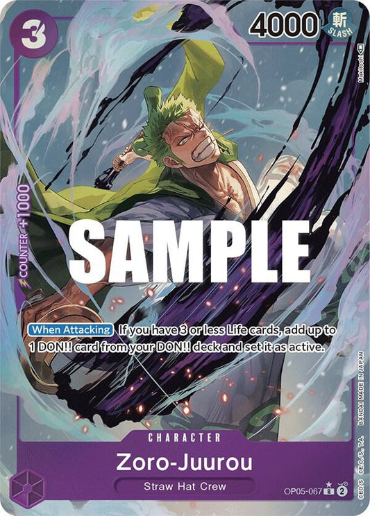 Zoro-Juurou (Alternate Art) - Awakening of the New Era (OP05)