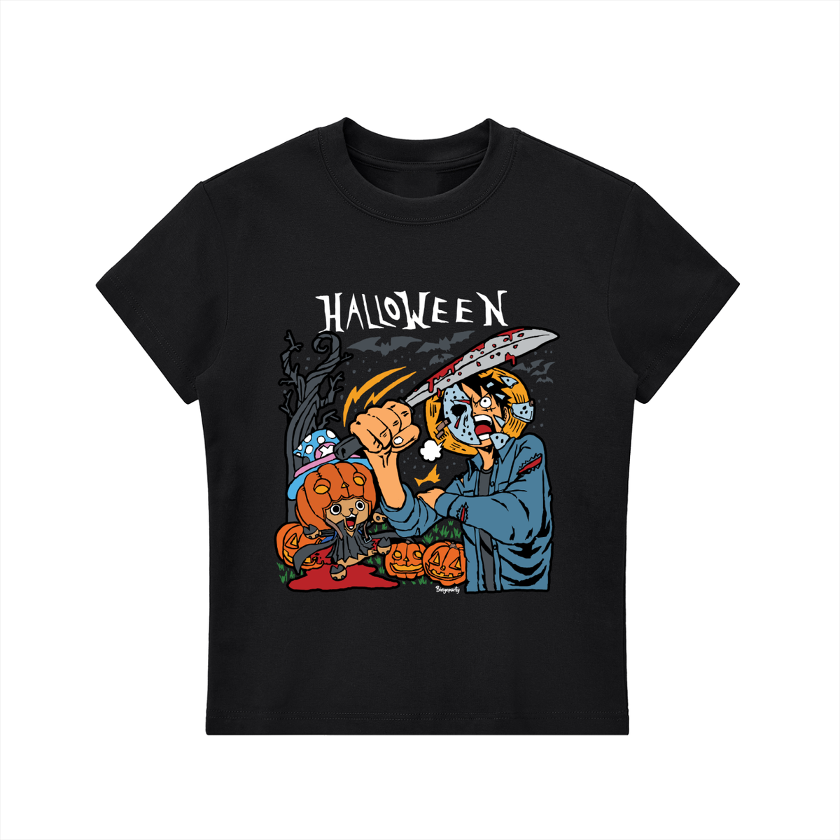 Halloween - Women Crewneck T-Shirt