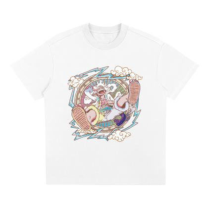 Gear 5 V2 - White Tee