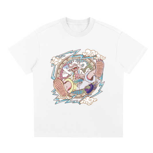 Gear 5 V2 - White Tee