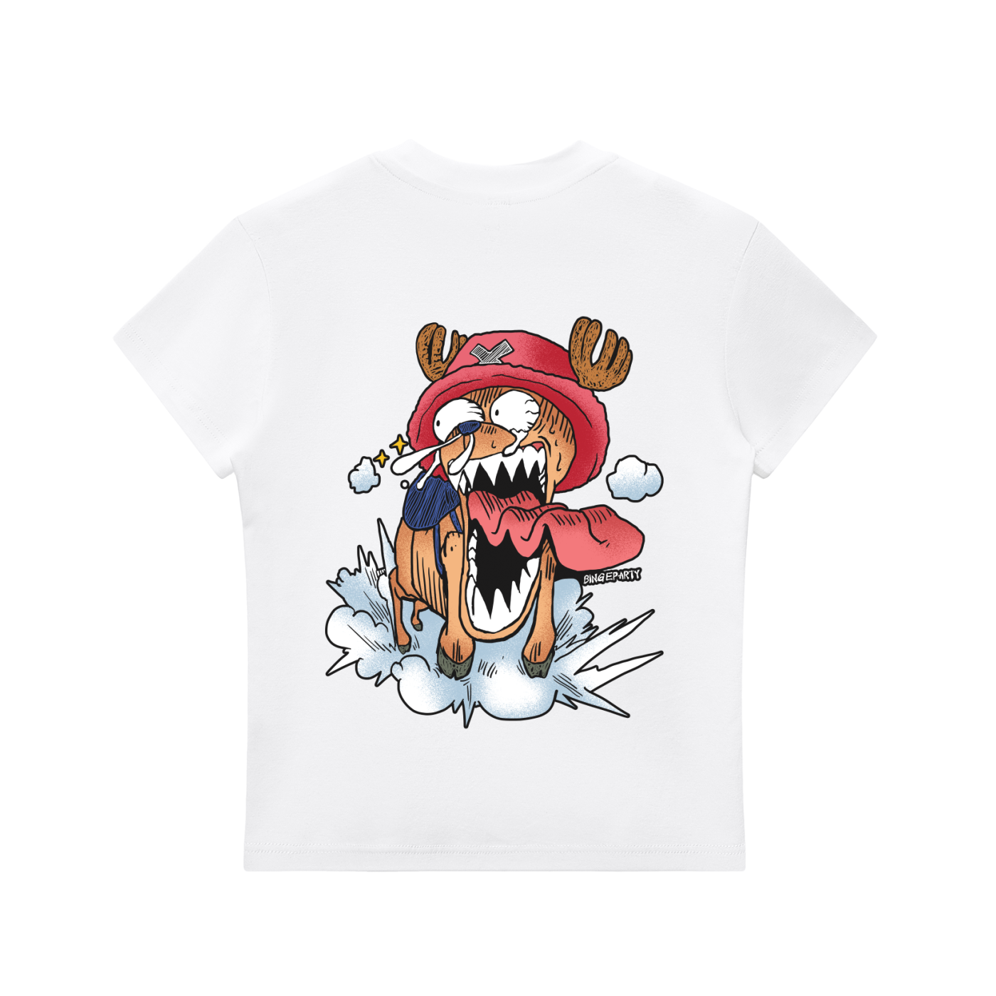 Tony Tony - Essential Bodycon Crewneck T-Shirt