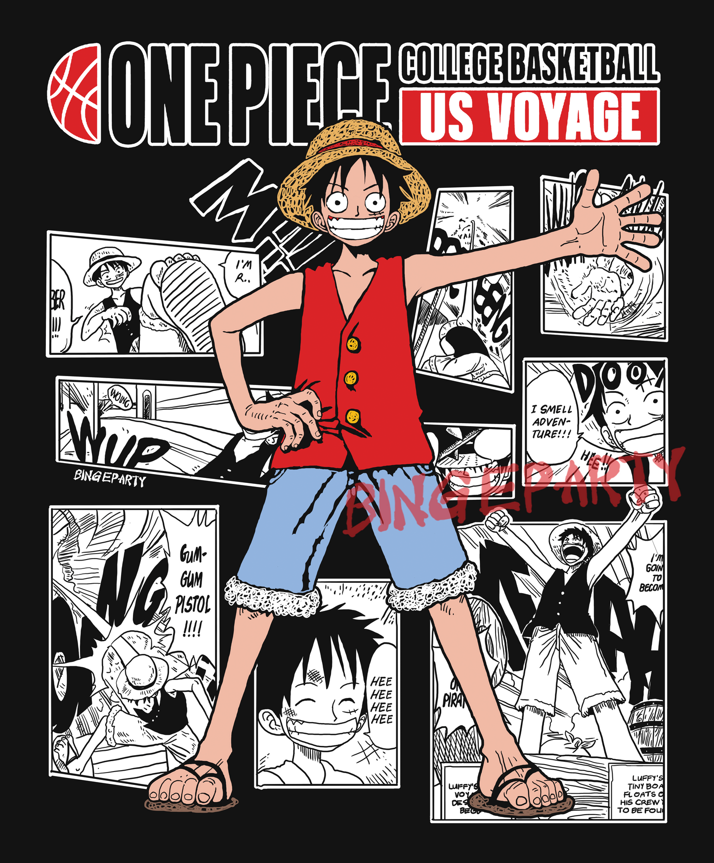 One Piece Voyage - Acid Tee